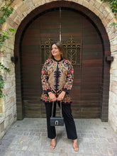 3 Piece woollen embroided co-ord set (Ruby)